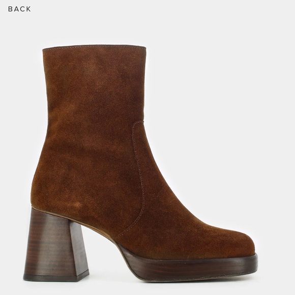 Jonak platform suede boots 37 - Picture 2 of 5